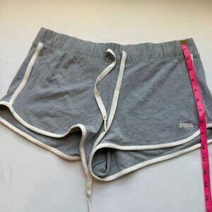 Victoria’s Secret PINK Gray Dolphin Lounge Shorts Women’s Medium Drawstring